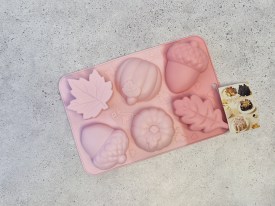 Molde silicona 6 figuras de otoño